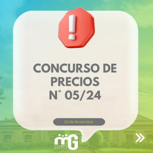 CONCURSO DE PRECIOS Nº 05/24