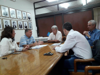 El Intendente Mantuvo Una Reunión con Representantes de la Cooperativa Eléctrica