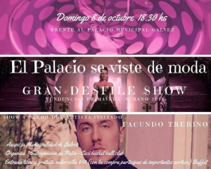 El Palacio se viste de Moda- Gran Desfile Show