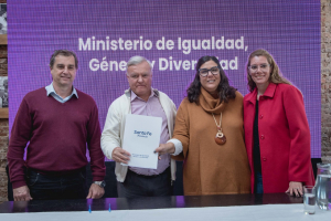 El Municipio Participó de la Firma del Convenio para el Fortalecimiento y/o Creación de Áreas Locales de Igualdad, Género y Diversidad.