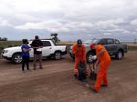 Se Renaudan los Trabajos en la Ruta N°10