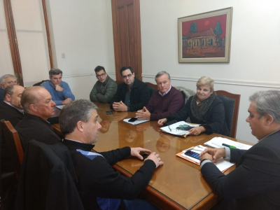Fissore Participó de una Reunión con el Ministro de Gobierno Pablo Farías